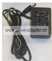 TDC TF 28-120100 AC ADAPTER 12VDC 100mA USED 2x5.5x9.8mm -(+)-